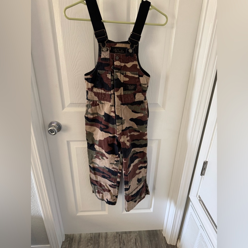 Kids Camo Overalls